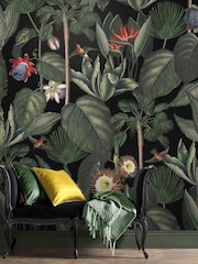 Graham & Brown Night Botanique Jungle Fixed Size Mural 2.5m x 4m - Image 1 of 3