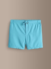 Blue Signature Waffle Texture Ultra Soft 5 Inch Swim Shorts - Image 7 of 9