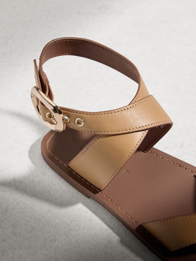Buttermilk Toe Thong Ankle Strap Sandals - Image 12 of 12 Buttermilk Toe Thong Ankle Strap Sandals - Image 12 of 12