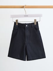 Reiss Blue Moby 13-14 yrs Cotton Twill Bermuda Shorts - Image 1 of 3
