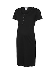 Mamalicious Black Maternity And Nursing Nightie - Image 5 of 5