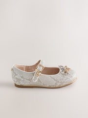 Chaussures Mary Jane à nœud papillon serpent Baker by Ted Baker - Image 2 sur 6