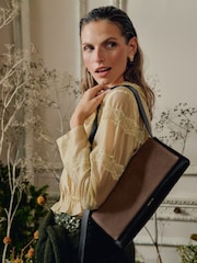 Radley Brown Suede The Annabel Shoulder Bag - Image 2 of 7
