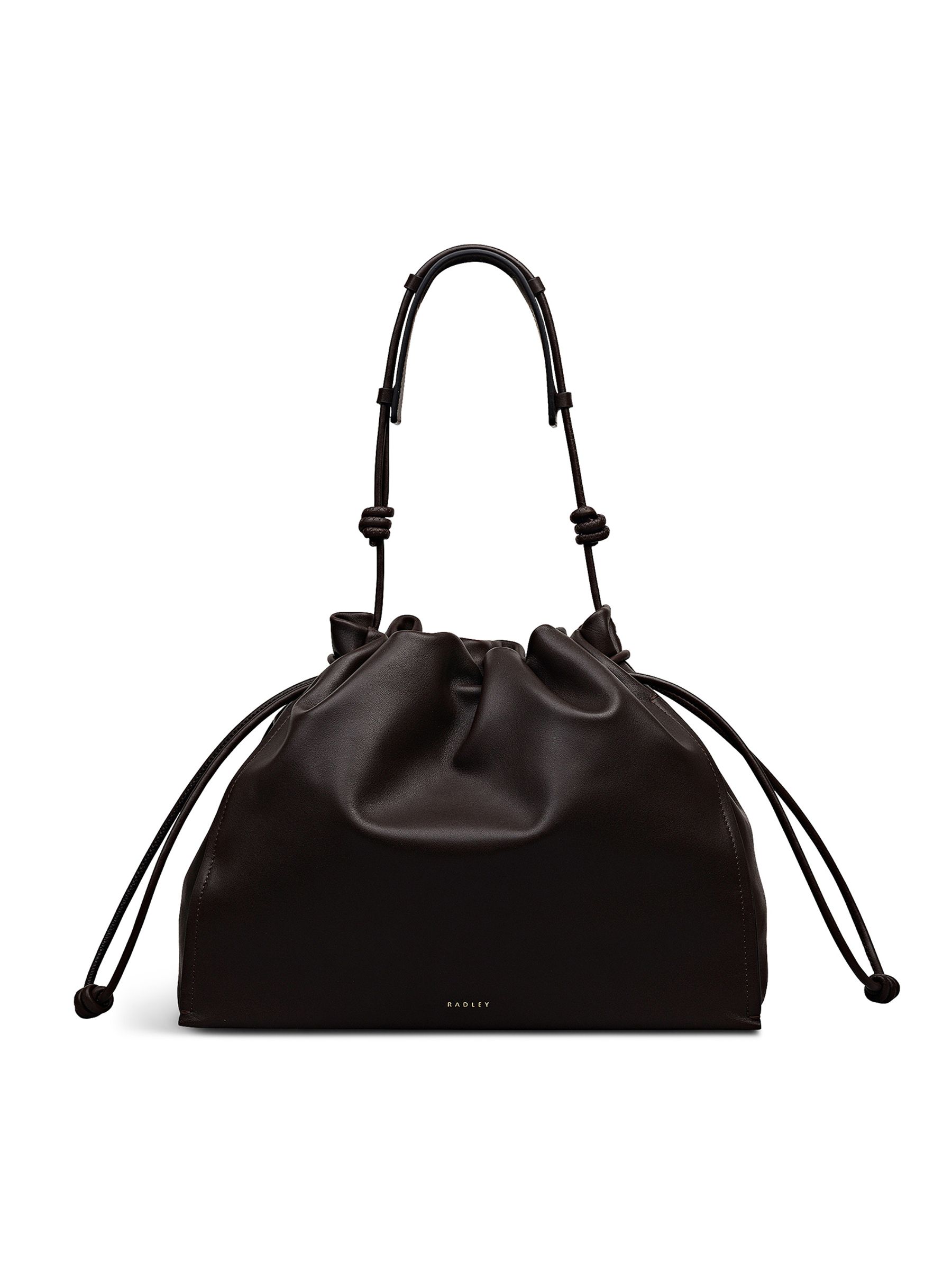Buy Radley Dark Brown The Roxburgh Large Drawstring Shoulder Bag
