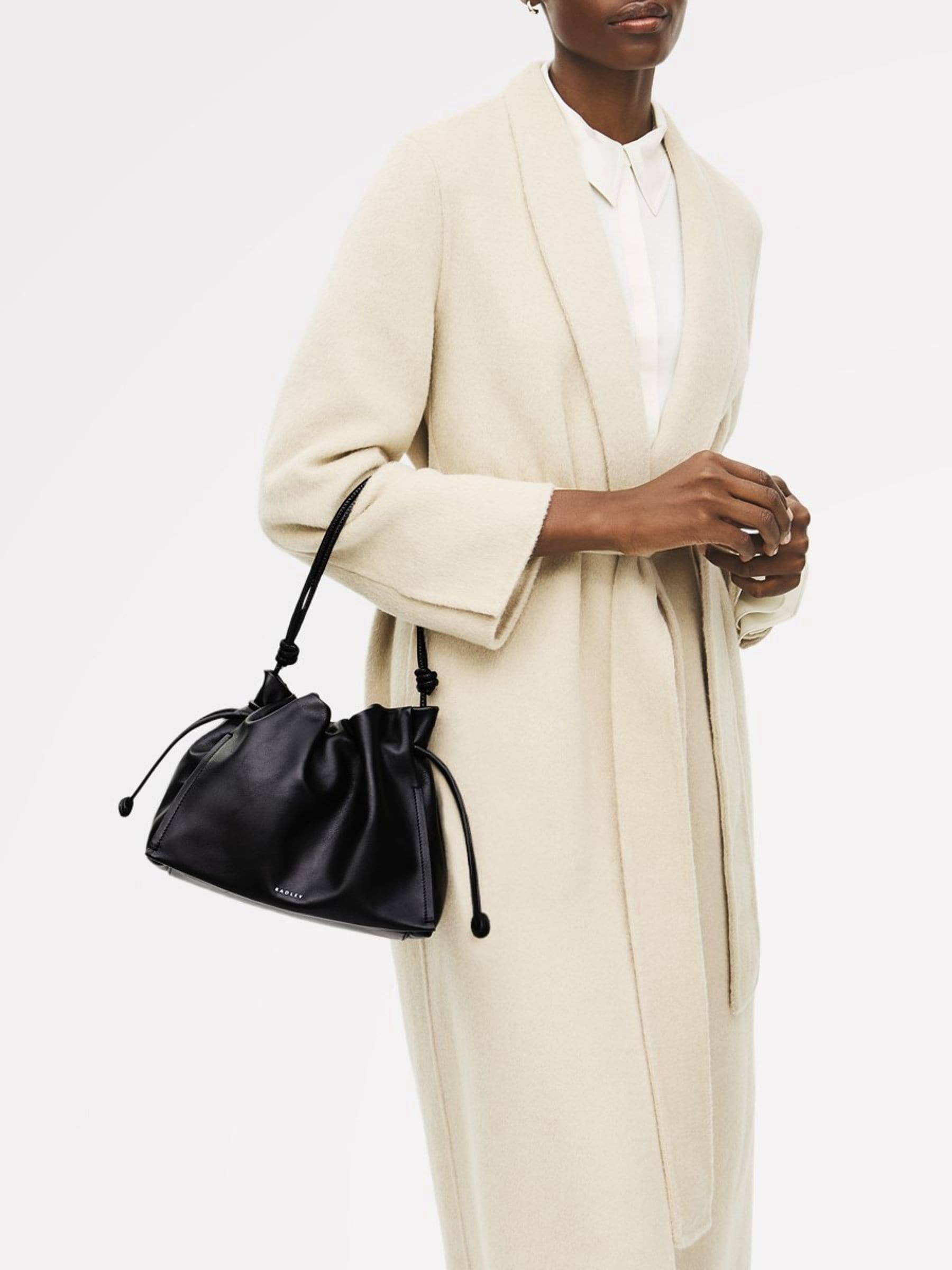 Buy Radley Black The Roxburgh Medium Drawstring Cross Body from