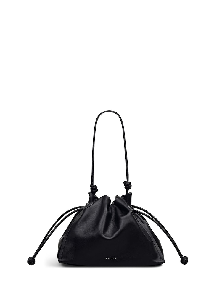 Radley Black The Roxburgh Medium Drawstring Cross Body - Image 1 of 4 Radley Black The Roxburgh Medium Drawstring Cross Body - Image 1 of 4