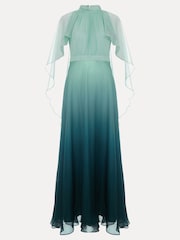 Phase Eight Blue Aspen Cape Dress - Image 7 of 7