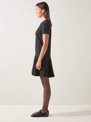 LK Bennett Black London Viv Black Dress - Image 2 of 4