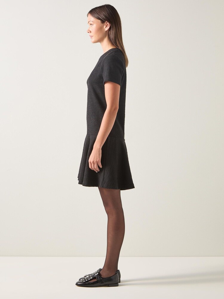 LK Bennett Black London Viv Black Dress - Image 2 of 4