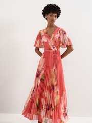 Phase Eight Orange Petite Abigail Dress - Image 3 of 7