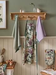 Wylder Set of 4 Multicolour Wallflower Tea Towels - Image 2 of 5