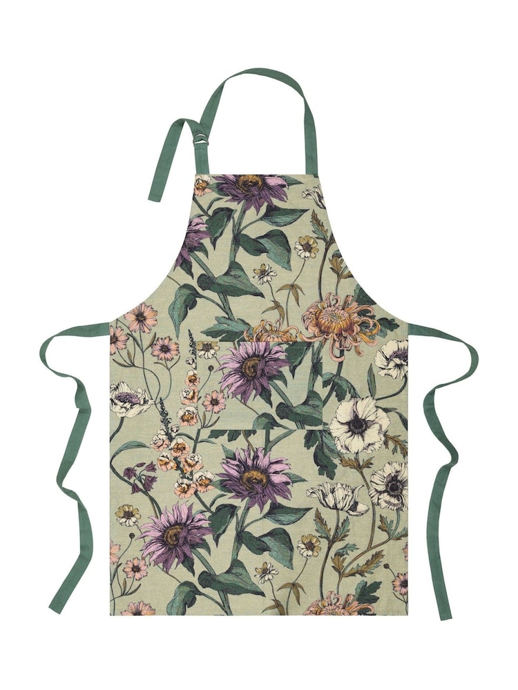 Wylder Green Wallflower Botanical Apron - Image 5 of 5