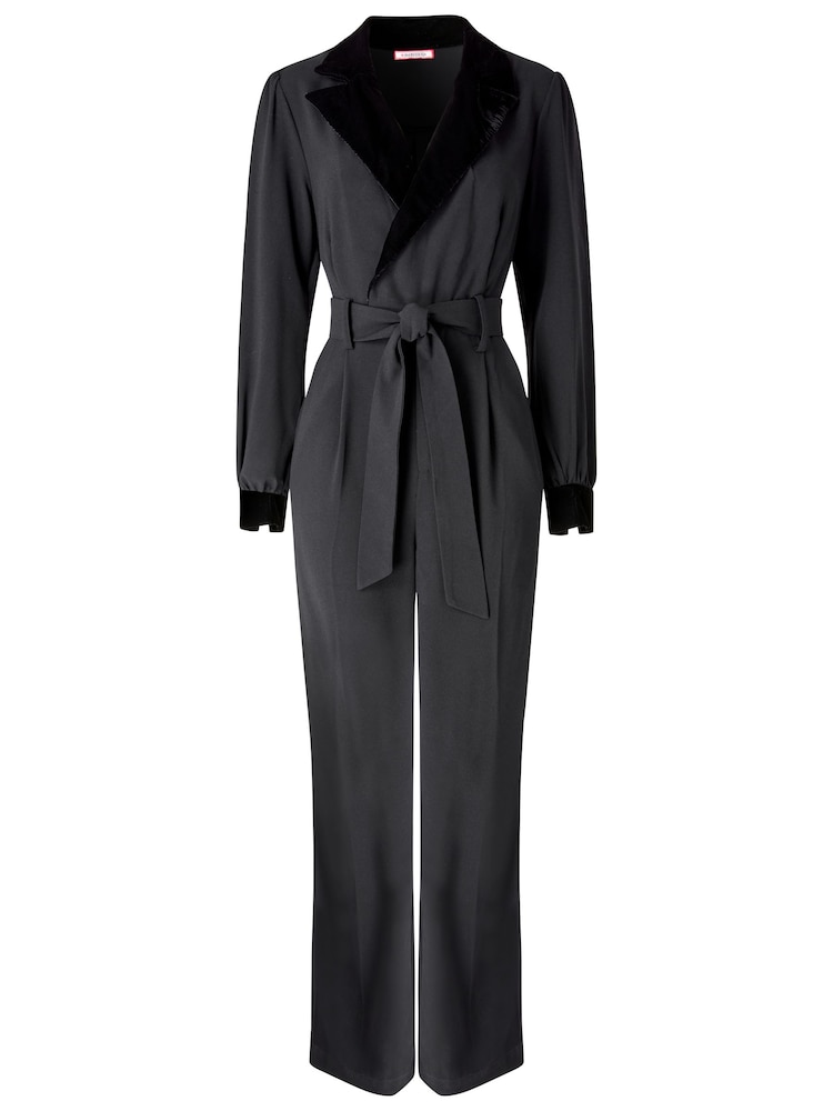 Joe Browns Black Tuxedo Style Jumpsuit - Image 6 of 6 Joe Browns Black Tuxedo Style Jumpsuit - Image 6 of 6