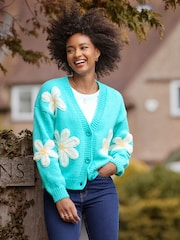 Joe Browns Oversized Floral Cardigan - Imagem 1 de 7