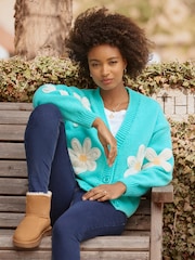 Joe Browns Oversized Floral Cardigan - Imagem 2 de 7