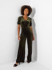 Joe Browns Velour Straight leg Jumpsuit - Imagen 1 de 5