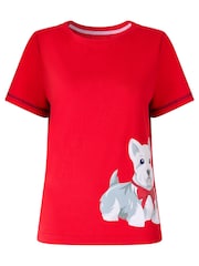 Joe Browns Red Winter Check Pyjamas Set - Image 6 of 7