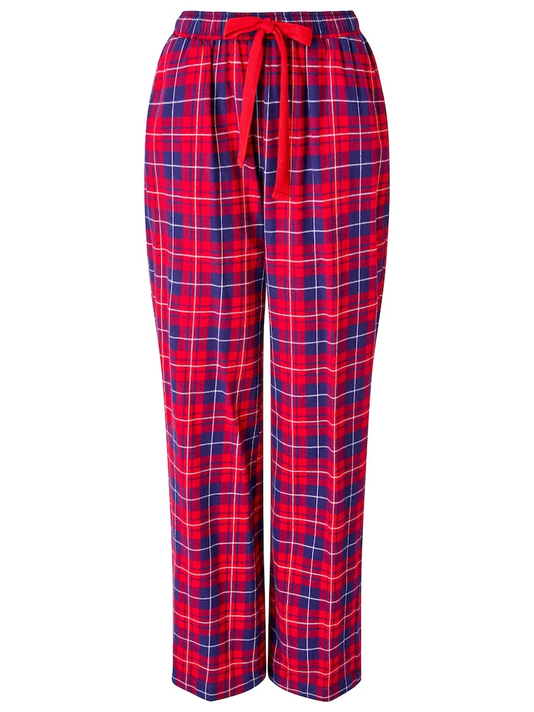 Joe Browns Red Winter Check Pyjamas Set - Image 7 of 7 Joe Browns Red Winter Check Pyjamas Set - Image 7 of 7