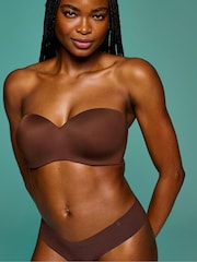 Victoria's Secret Ganache Brown Lightly Lined Strapless Multiway Sweetheart Bra - Image 1 of 3