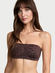 Victoria's Secret Leopard Brown Non Wired Push Up Strapless Bra - Image 2 of 3