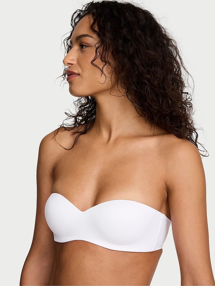 Victoria's Secret White Lightly Lined Strapless Multiway Sweetheart Bra - Image 1 of 2