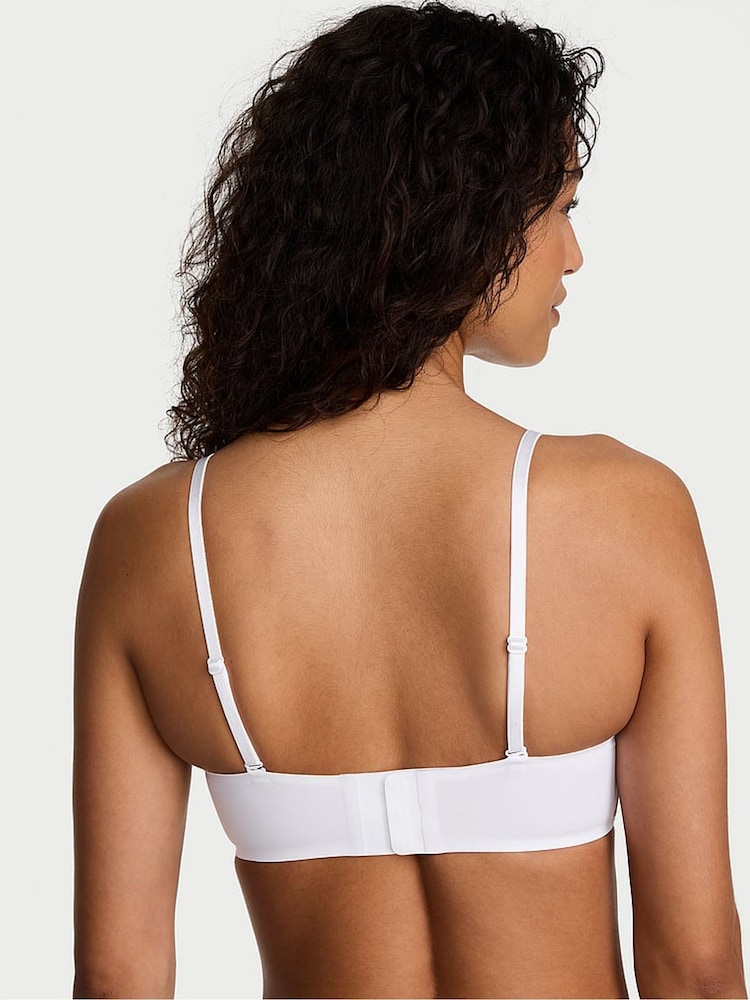 Victoria's Secret White Lightly Lined Strapless Multiway Sweetheart Bra - Image 2 of 2