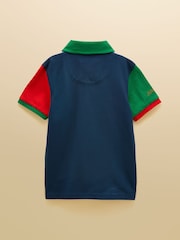 Polo ufficiale Joules Scone Kids in piqué di cotone - Immagine 2 di 5