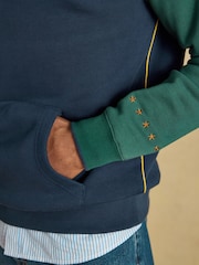 Joules Official Burghley Unisex Navy Hoodie - Image 7 of 10