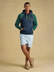 Joules Official Burghley Unisex Navy Hoodie - Image 8 of 10