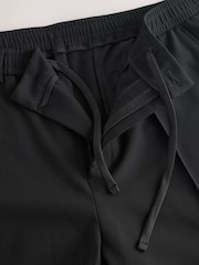 Black Smart Motionflex Trousers with Elasticated Waist - Image 12 of 12