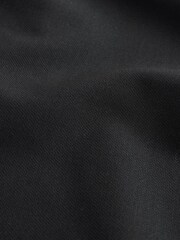 Black Smart Motionflex Trousers with Elasticated Waist - Image 2 of 5