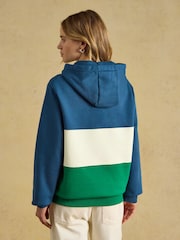 Joules Official Scone Blue/Green Hoodie - Image 2 of 4