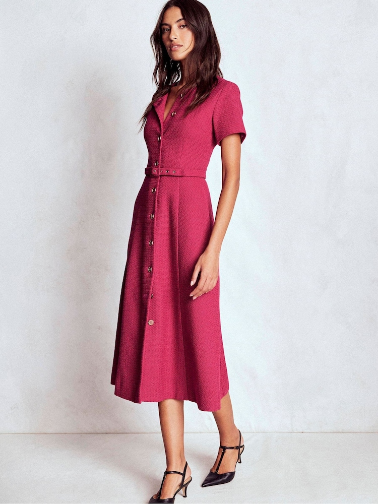 midi charlotte dress cute modest pa Buy Boden Pink Charlotte Cotton Midi Dress from Next USA