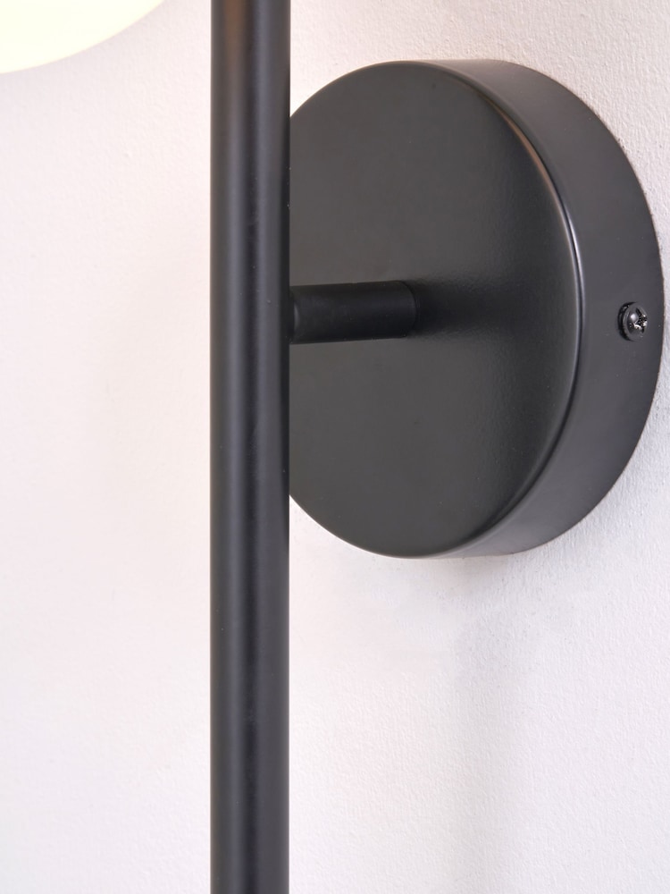 Pacific White Wanda Orb Metal Wall Light - Image 2 of 6 Pacific White Wanda Orb Metal Wall Light - Image 2 of 6