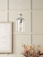 Pacific Clear Bellamy Glass Bubble Pendant Ceiling Light - Image 2 of 6