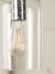 Pacific Clear Bellamy Glass Bubble Pendant Ceiling Light - Image 3 of 6