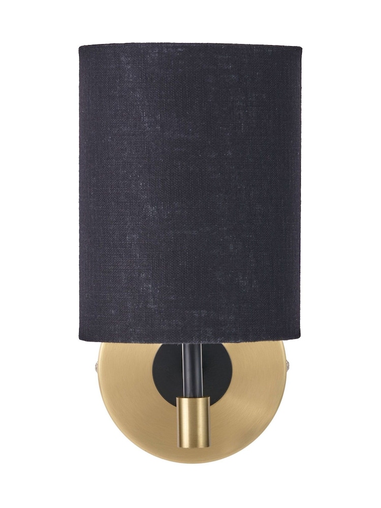 Pacific Black Bryce Metal Wall Light - Image 6 of 6 Pacific Black Bryce Metal Wall Light - Image 6 of 6