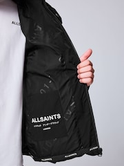 smALLSAINTS Black Underground Short Padded Coat - Image 7 of 14