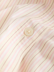 Yellow/Pink Stripe Oversized Boyfriend Shirt - Image 7 of 7