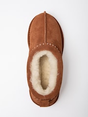 Lakeland Leather Sheepskin Embroidered Clog Slippers - Imagen 6 de 6