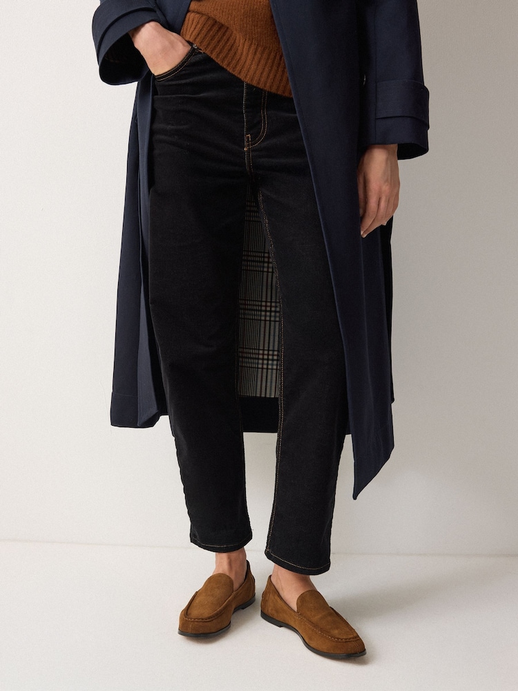 Jigsaw Brown Soft Suede Moccasin Shoes - Image 1 of 5 Jigsaw Brown Soft Suede Moccasin Shoes - Image 1 of 5