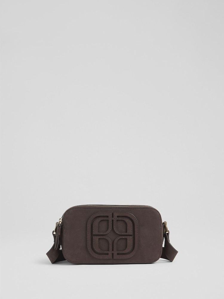 LK Bennett Brown Chocolate Perry Shoulder Bag - Image 1 of 3 LK Bennett Brown Chocolate Perry Shoulder Bag - Image 1 of 3