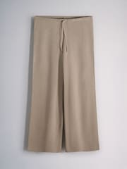The Set Sleeveless Vest and Trousers Knitted Co-Ord Set Stone Brown - Image 3 of 5
