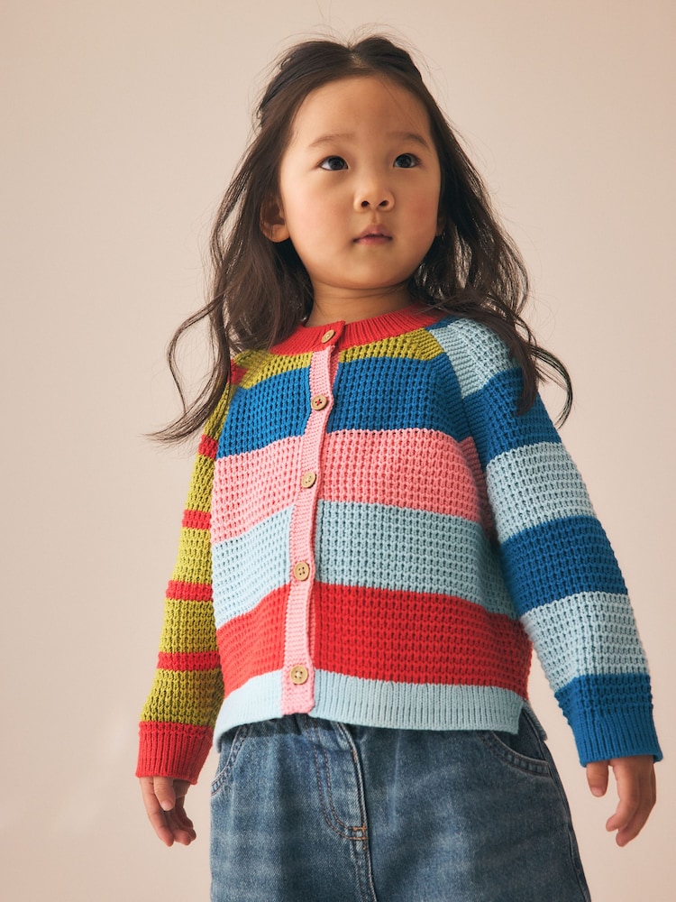 Multicolour Stripe Cardigan (3mths-7yrs) - Image 2 of 8
