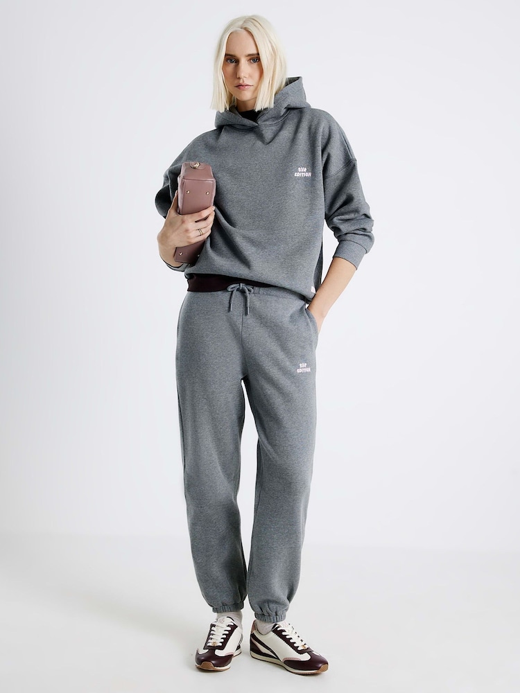 River Island Grey Edition Hoodie - Image 1 of 4