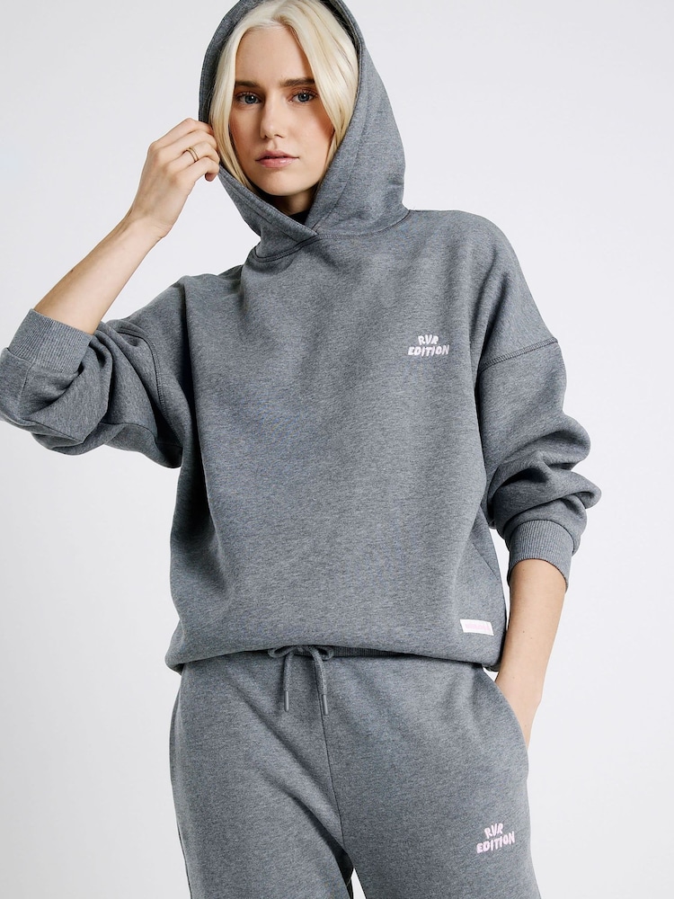 River Island Grey Edition Hoodie - Image 2 of 4