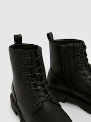 Schuh Black EC WF Asher Lace Up Boots - Image 4 of 4