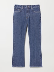 FatFace Laser Printed Straight Leg Crop Jeans - Imagen 6 de 6