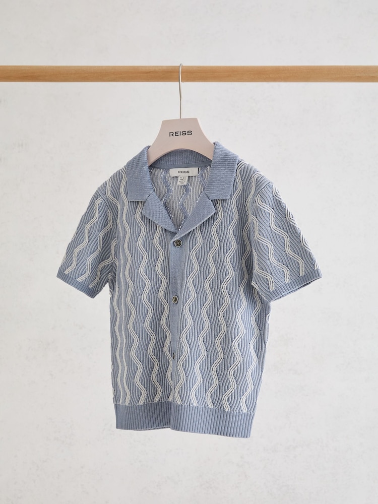 Reiss Blue Johnny Shirt - Image 2 of 3