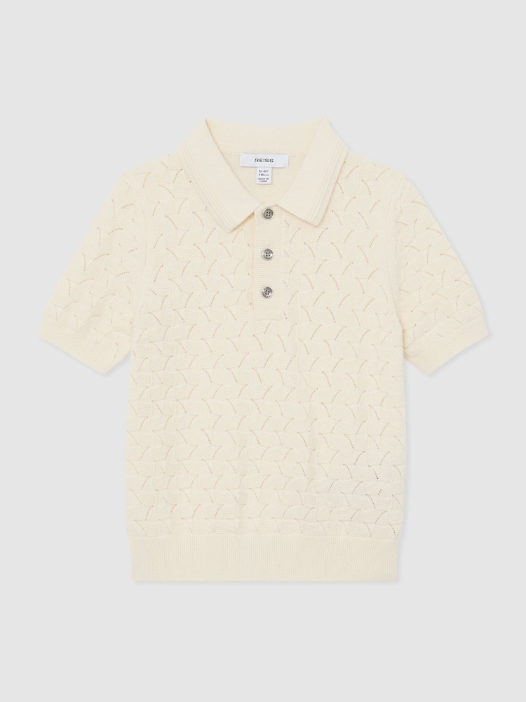 Reiss Off White Boston Polo Shirts - Image 2 of 3 Reiss Off White Boston Polo Shirts - Image 2 of 3